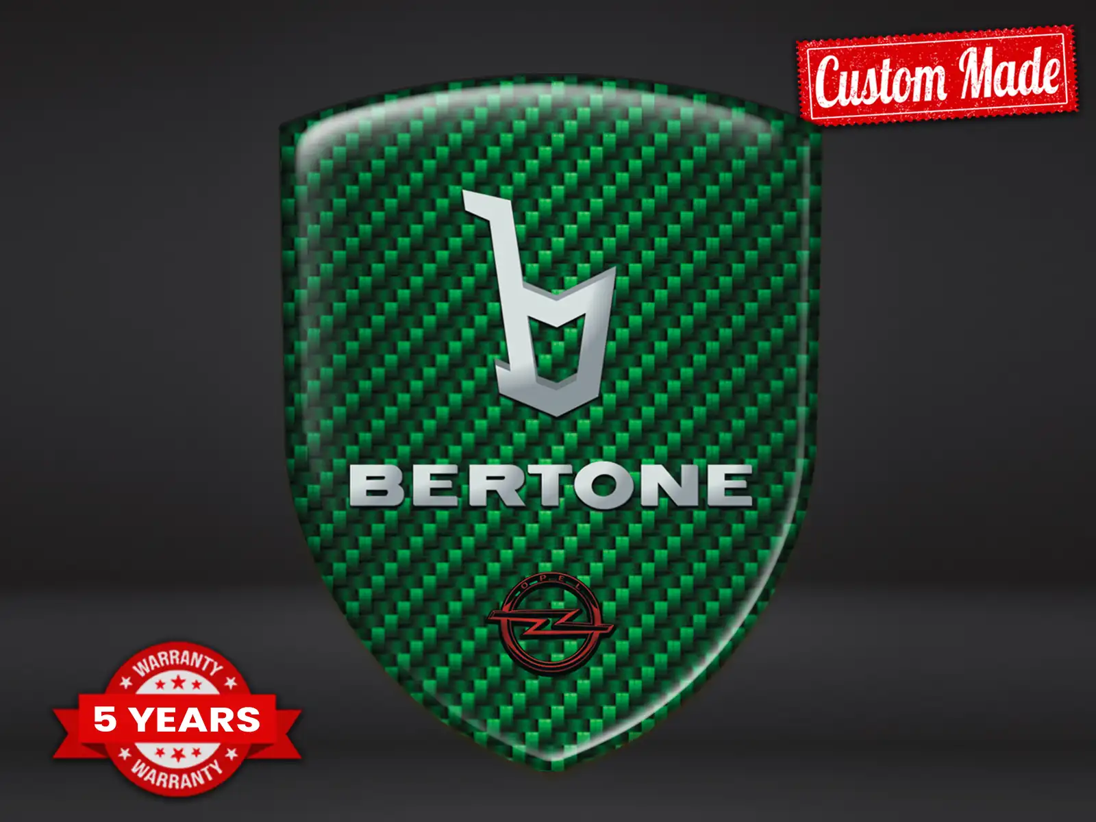 Bertone Etiquetas Negocio Resistentes Estilo Personalizables
